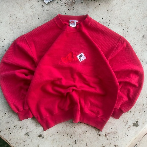80s USA MADE Nike Air Embroidery Vintage Sweatshirt Pullover